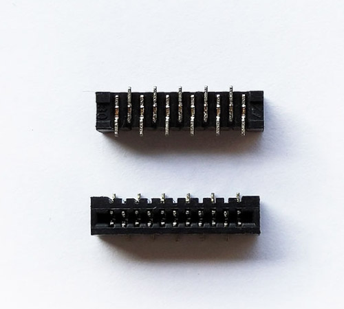 FPC1.0间距立贴不带锁连接器